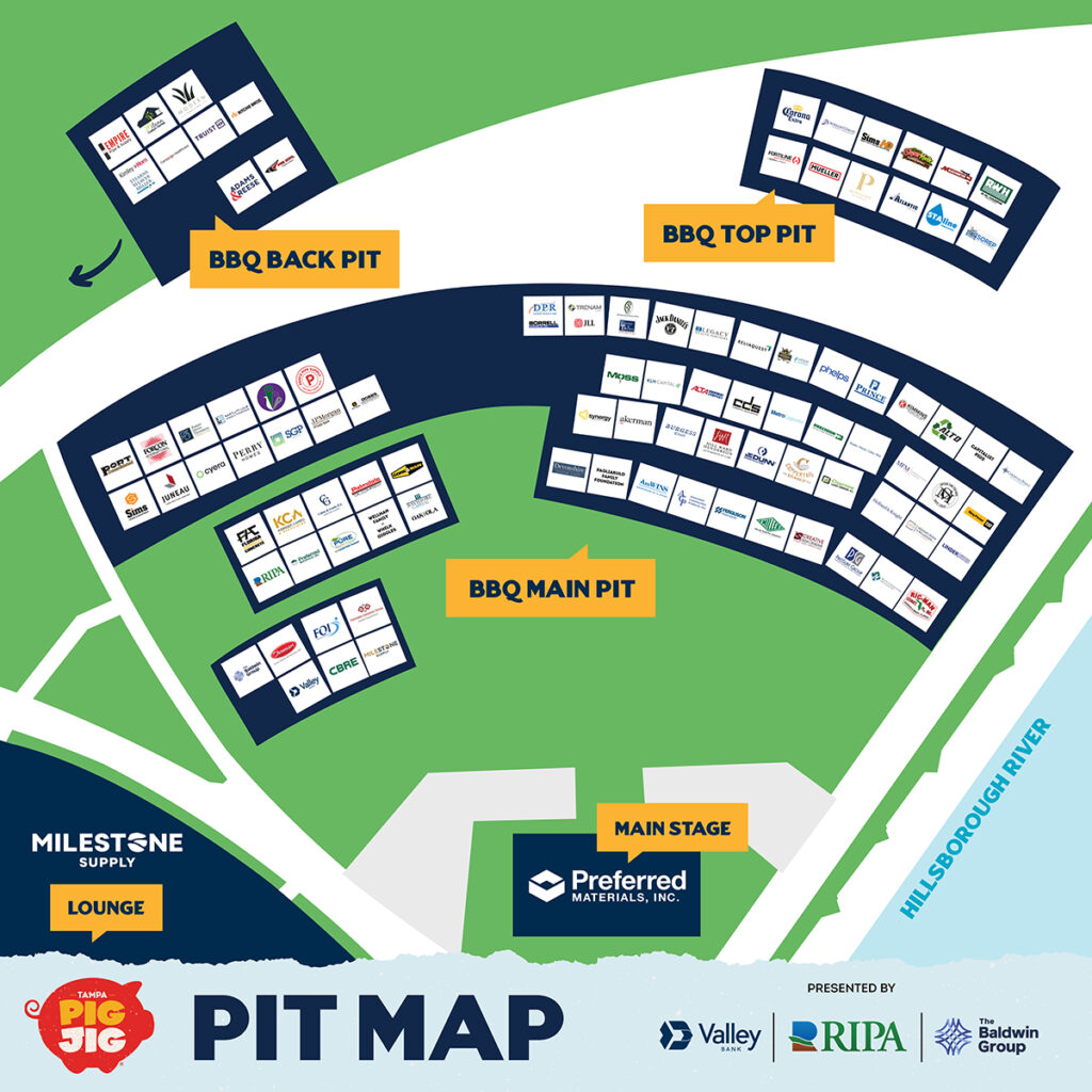 Site Map BBQ Teams 2026 4x4' Site Map BBQ Teams 2026 4x4'